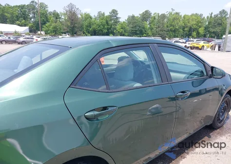 2014 Toyota Corolla Le from USA, damaged, VIN 2T1BURHE3EC161604